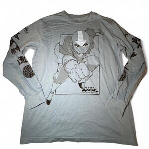 Avatar the last airbender aang long sleeve top